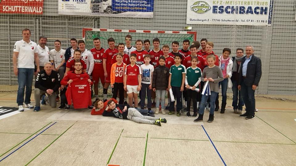 Highlight: Team4Winners Schulkinder besuchen Handball – Jugendspiel in Schutterwald